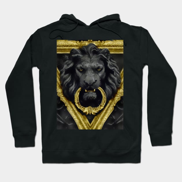 Golden Lion Hoodie by Insanity_Saint